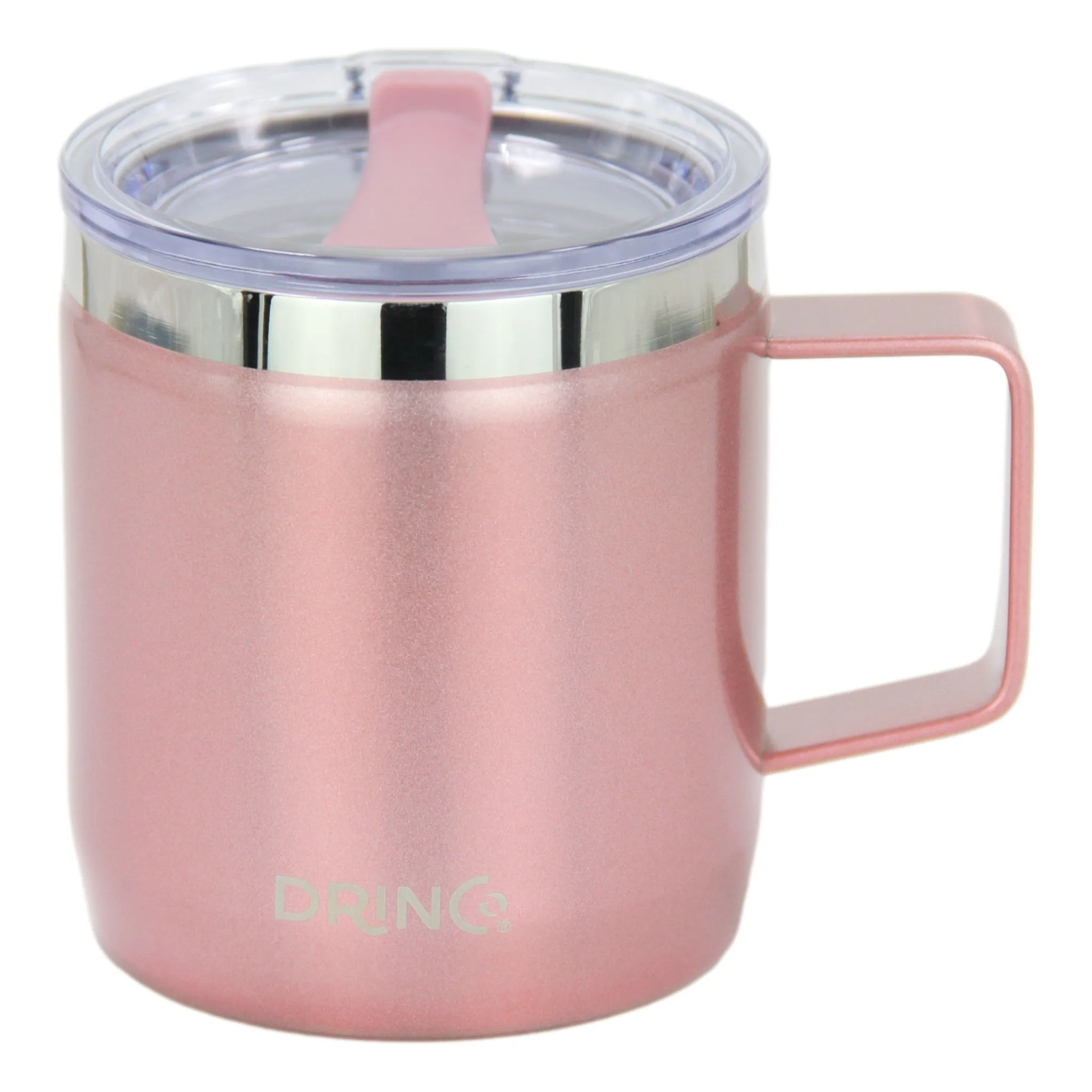 DRINCO® 14 oz Trekking Coffee Mug - Rose Gold