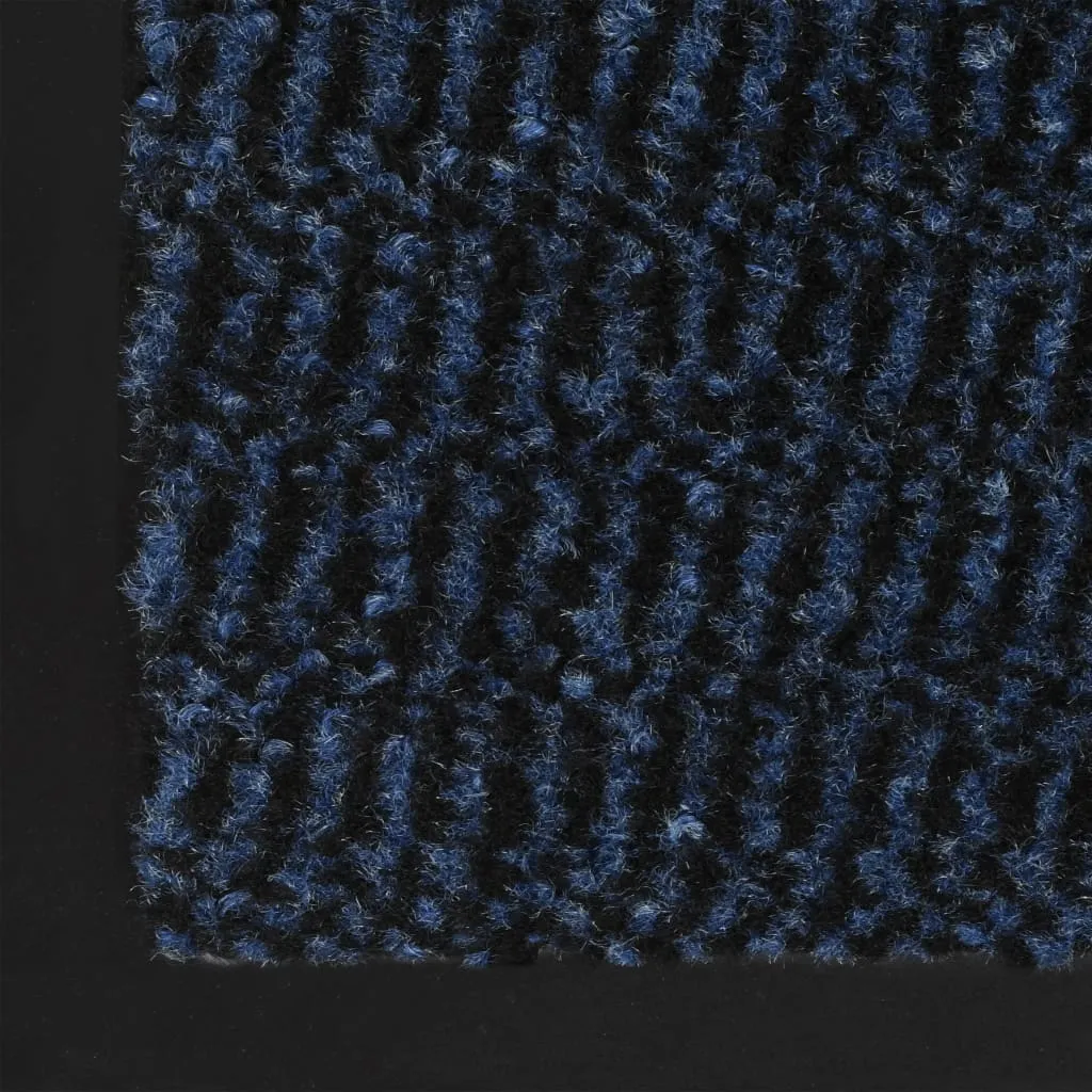 Dust Control Mat Rectangular Tufted 60x90 cm Blue