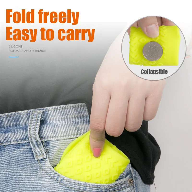Elastic NonSlip Shoe Covers for Outdoor Sports and Hiking