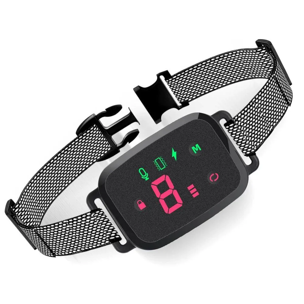 Electric Remote Dog Training Collar: Waterproof Shock Vibration Sound Trainer