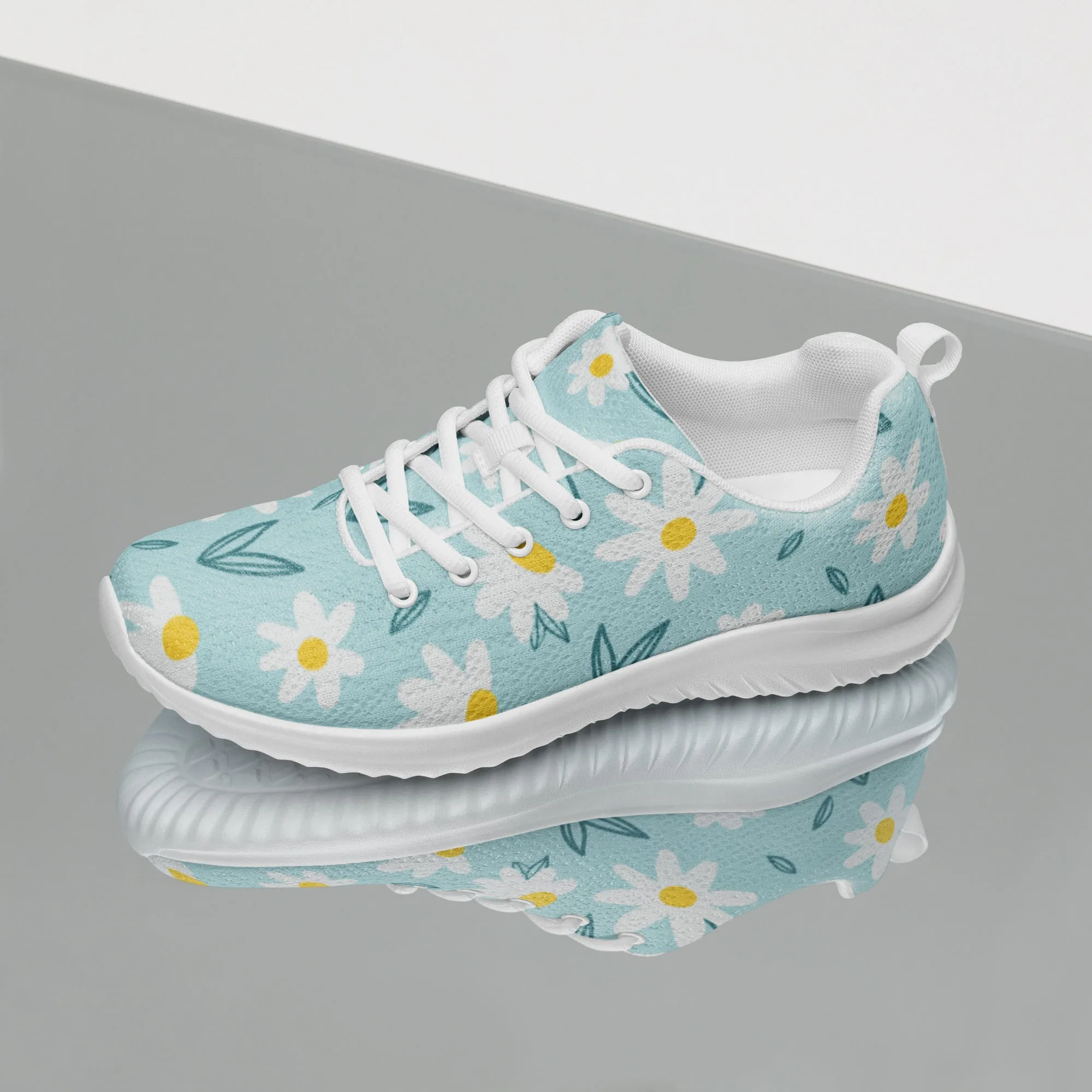 Floral Bloom Athletic Shoes for Women