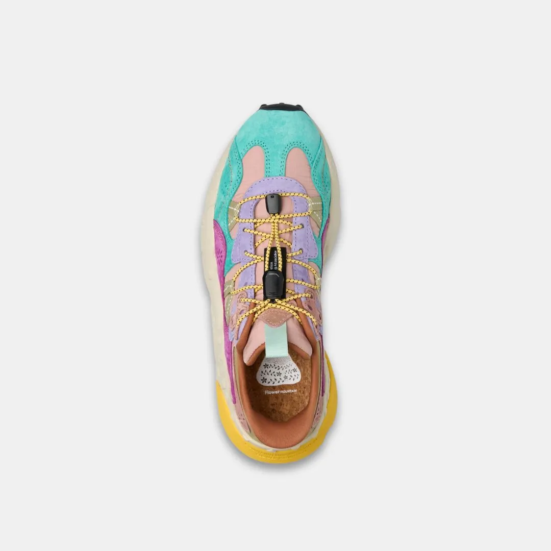 Flower Mountain Women's Tiger Hill Aqua Green-Lilac