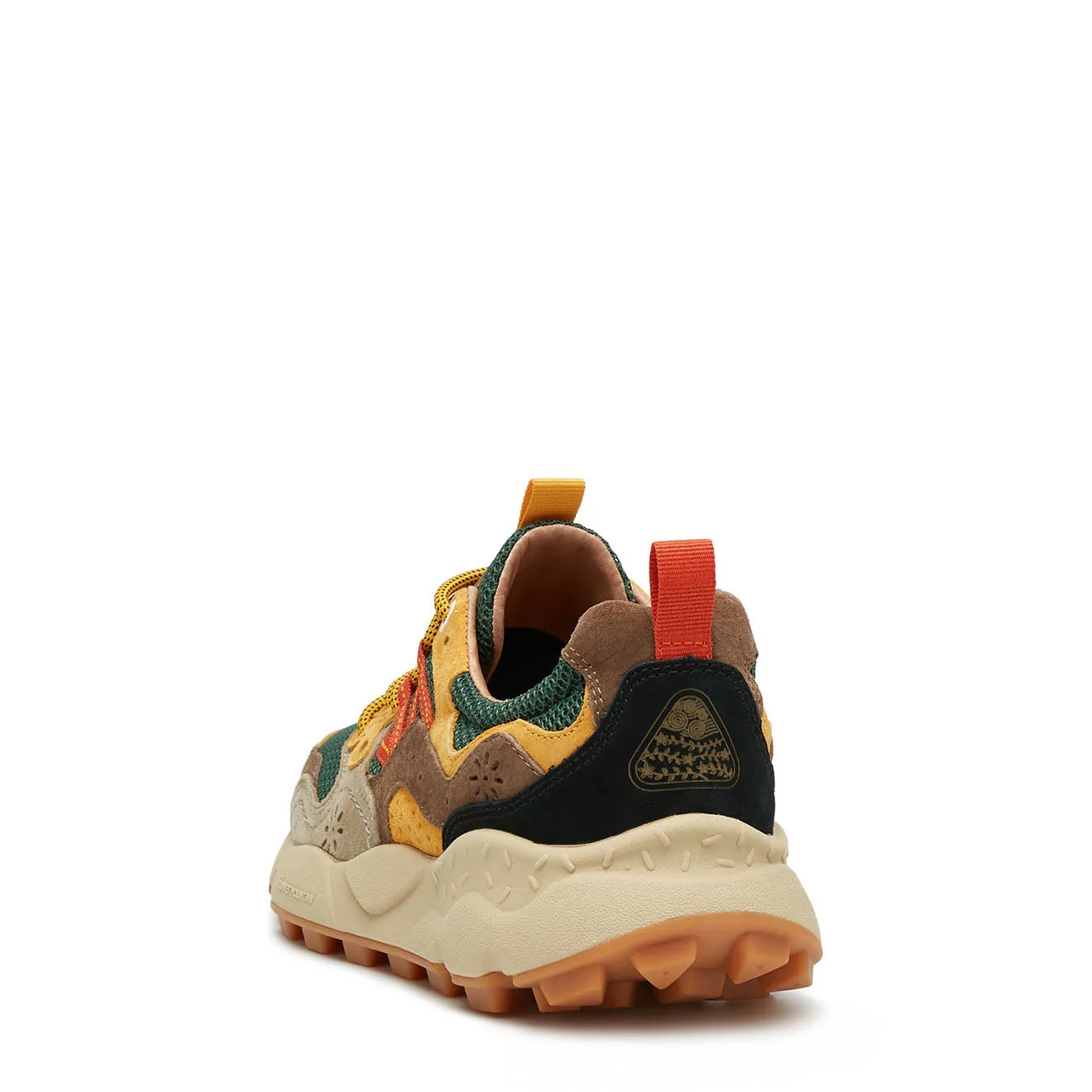 Flower Mountain Yamano 3 Taupe Green / Ocra