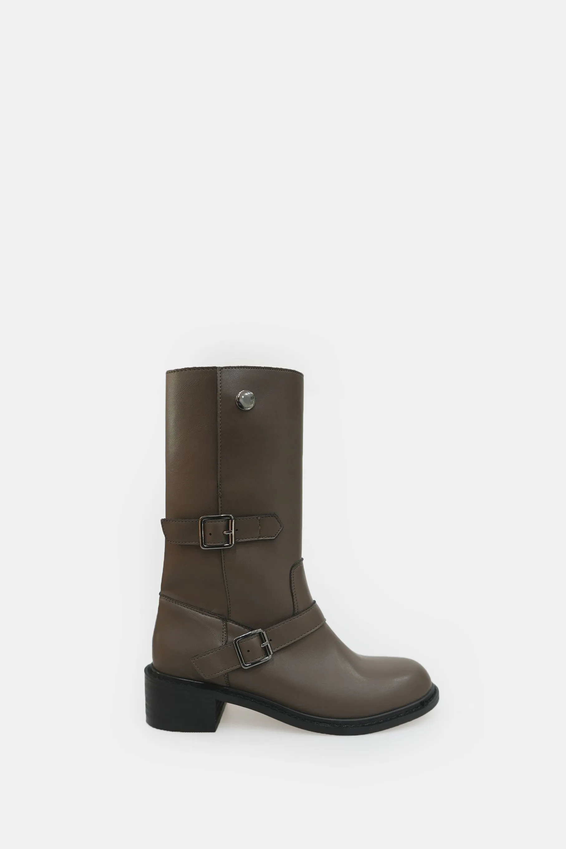 Fold Over Boots, Mocha Brown