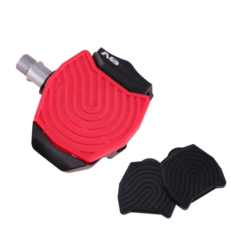 For Peloton Venzo Spinning Bike Locking Pedal To Flat Pedal Conversion Plate(Red)
