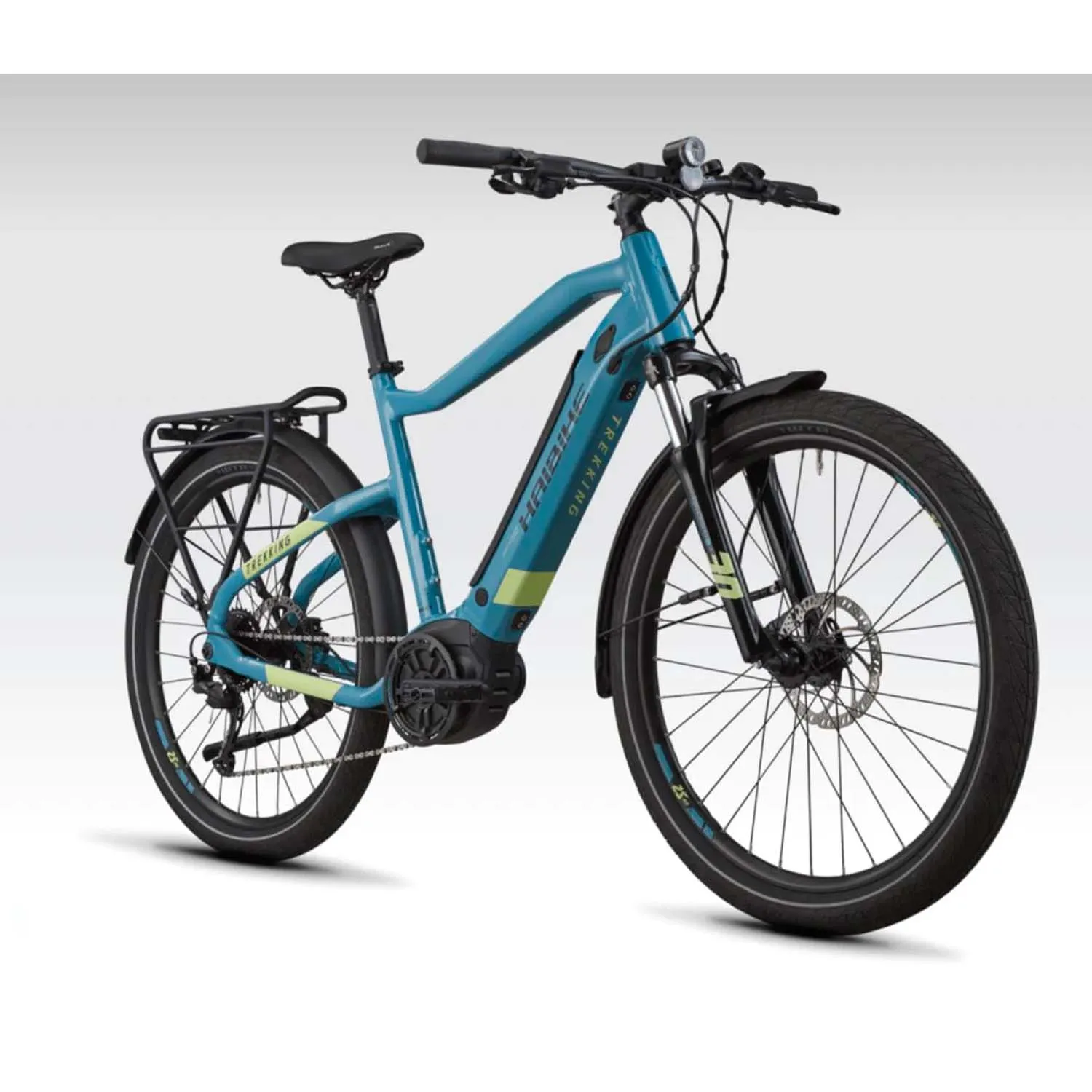 Haibike, Trekking 5, E-Bike Commuter, Blue, Large   X-Large