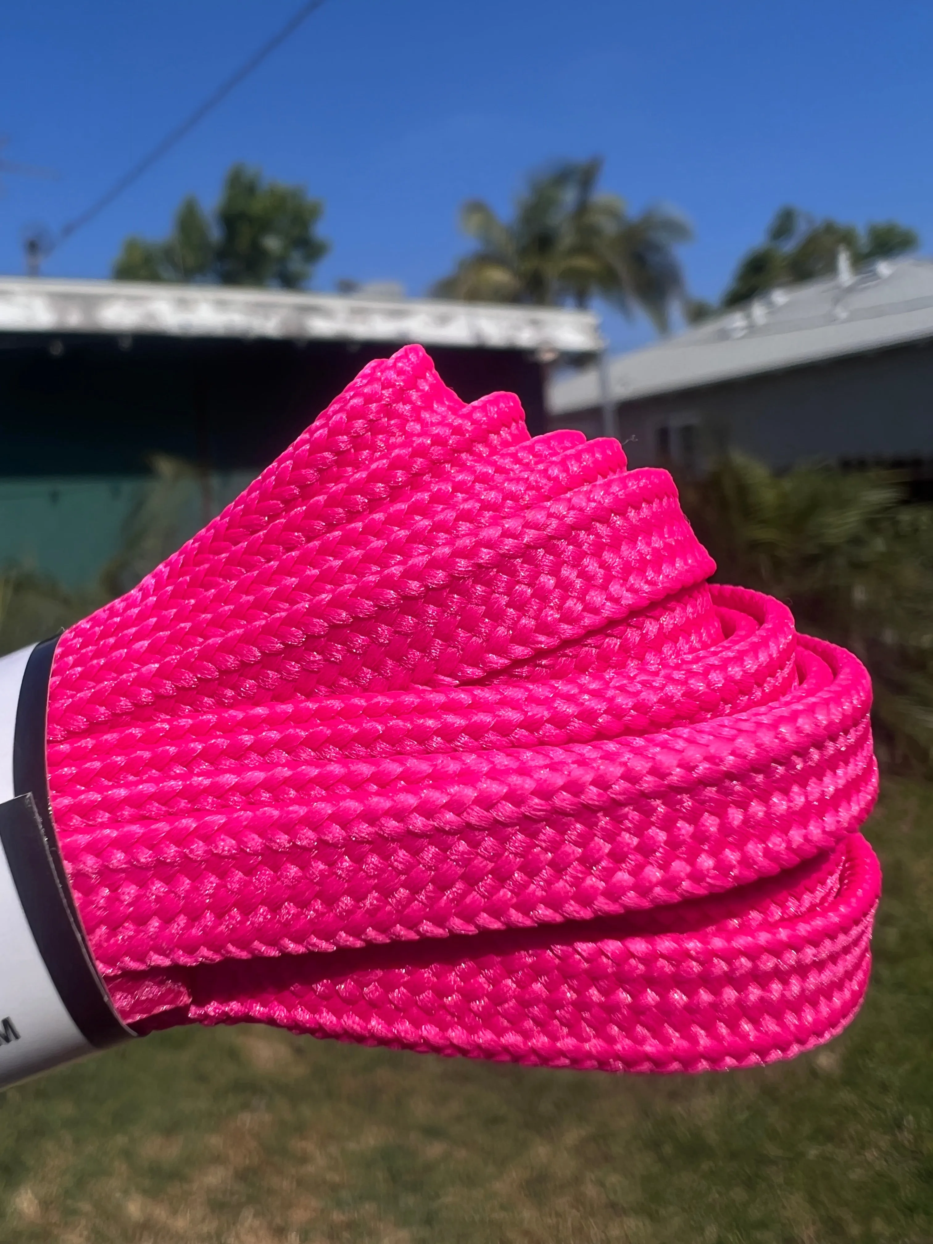 Hot Magenta – 96 inch CORE Roller Skate Laces (Narrow 6mm)