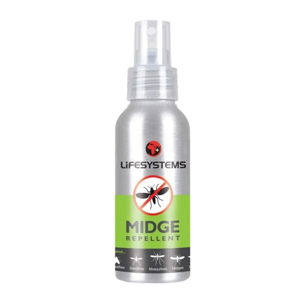 Lifesystems Midge Repellent - 100ml Spray