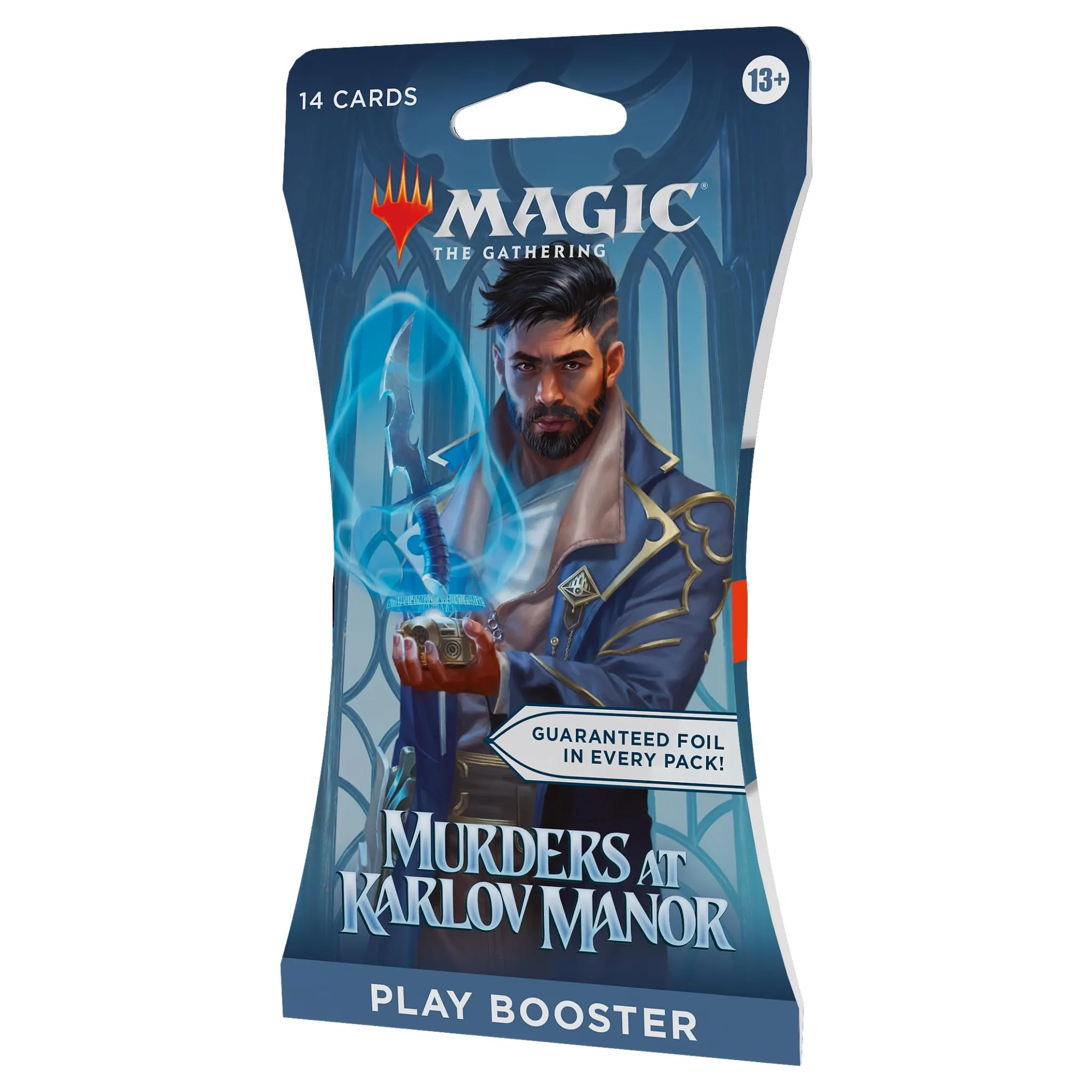 Magic The Gathering Trading Card Game - Murders At Karlov Manor Play Booster Sleeve (JB Exclusive Packaging)