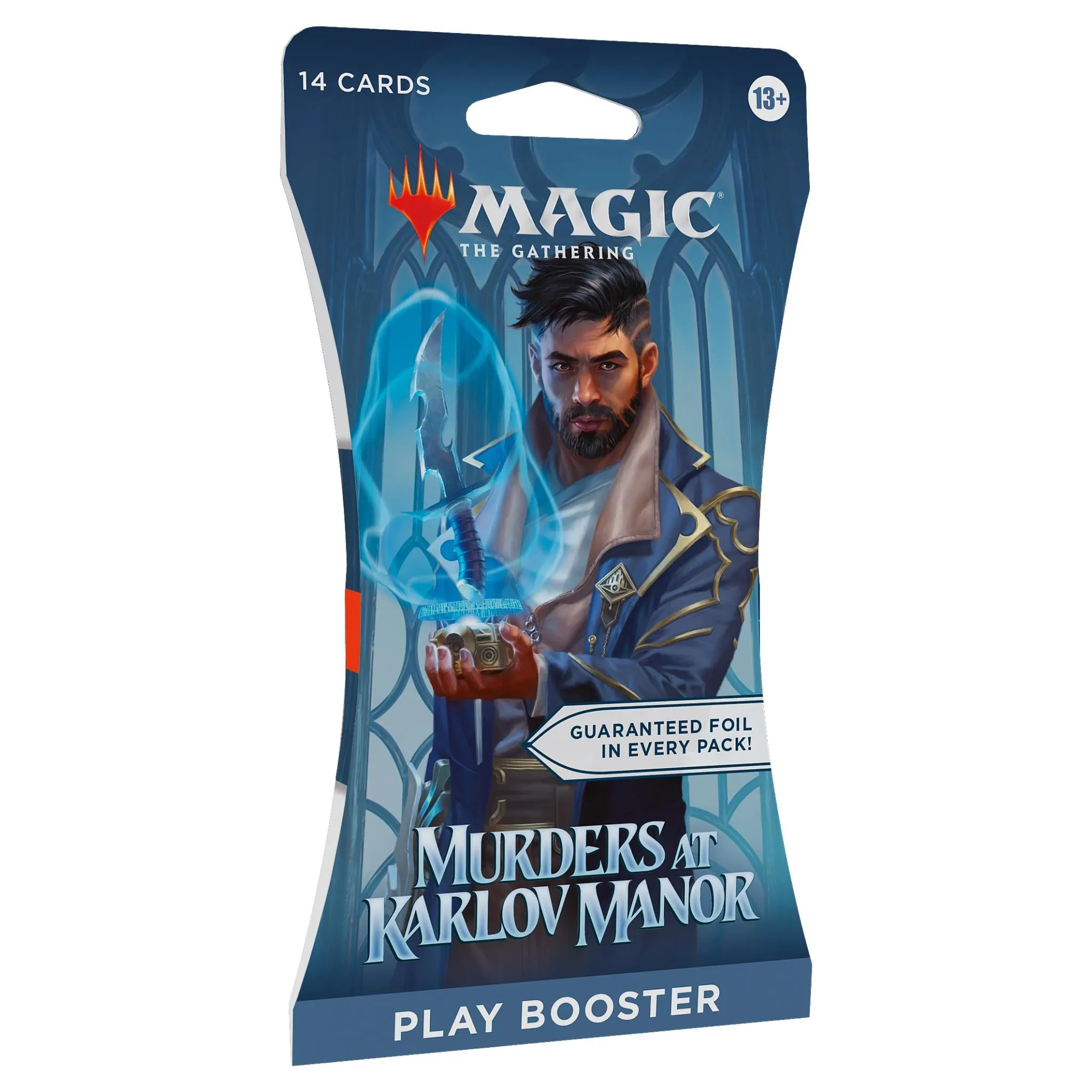 Magic The Gathering Trading Card Game - Murders At Karlov Manor Play Booster Sleeve (JB Exclusive Packaging)