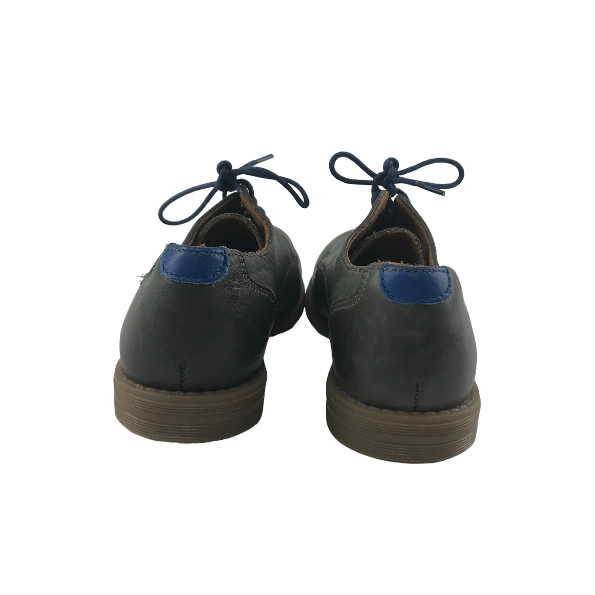 M&S Dress Shoes Shoe Size 12 Junior Grey Leather with Laces