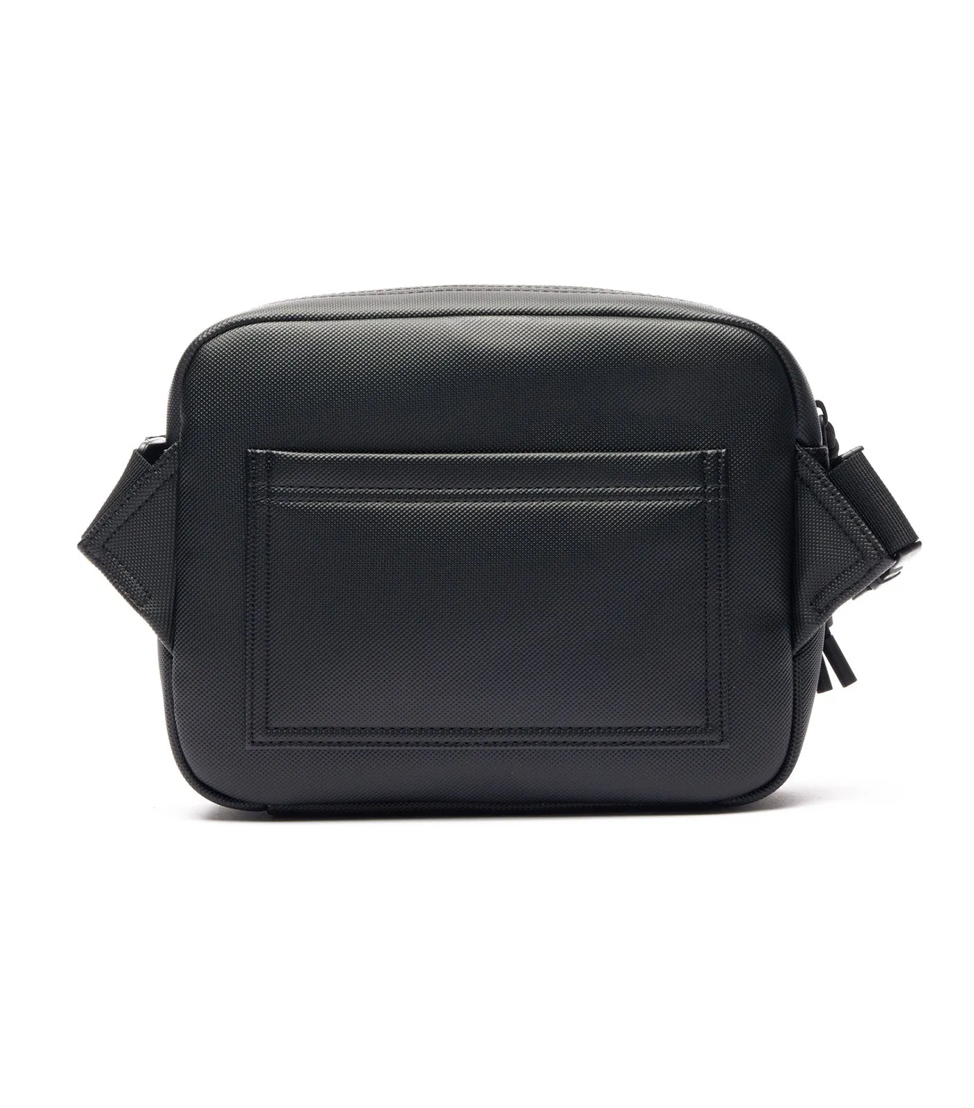 Men's Lacoste Exterior Pocket Reporter Bag Noir