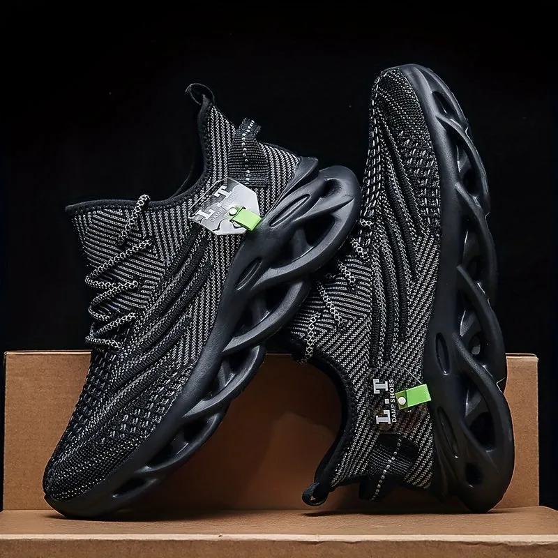Mens Lightweight LaceUp Running Shoes for Spring and Summer