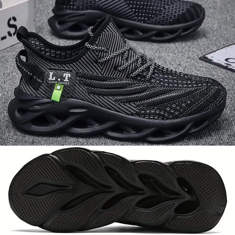 Mens Lightweight LaceUp Running Shoes for Spring and Summer
