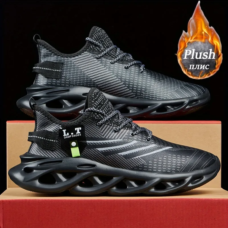Mens Lightweight LaceUp Running Shoes for Spring and Summer