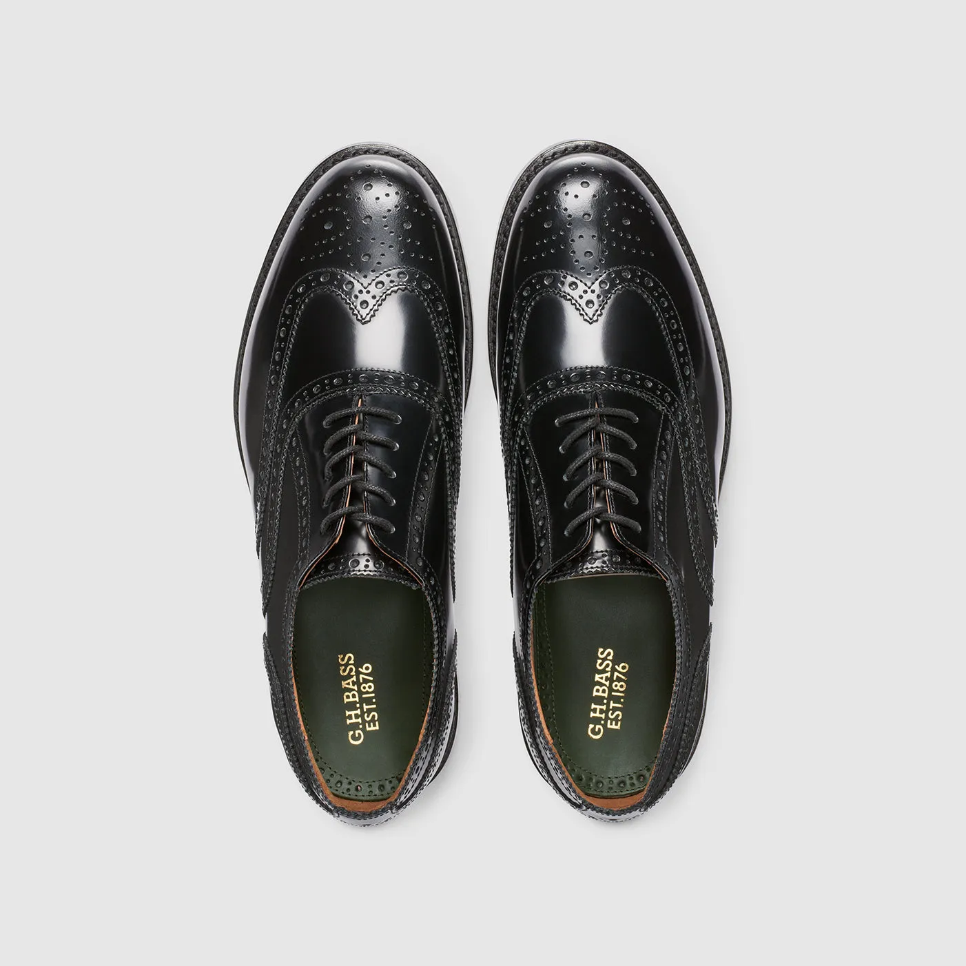 MENS MONOGRAM DOUBLE BROGUE WINGTIP
