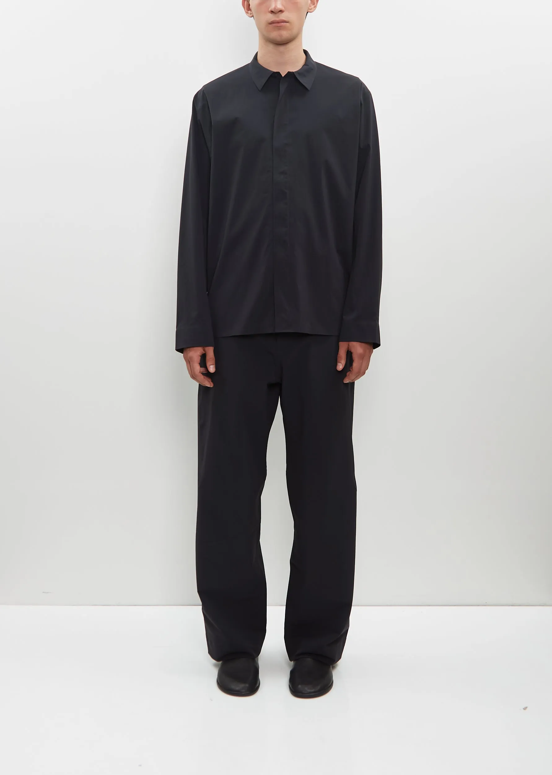Metry LS Shirt — Black