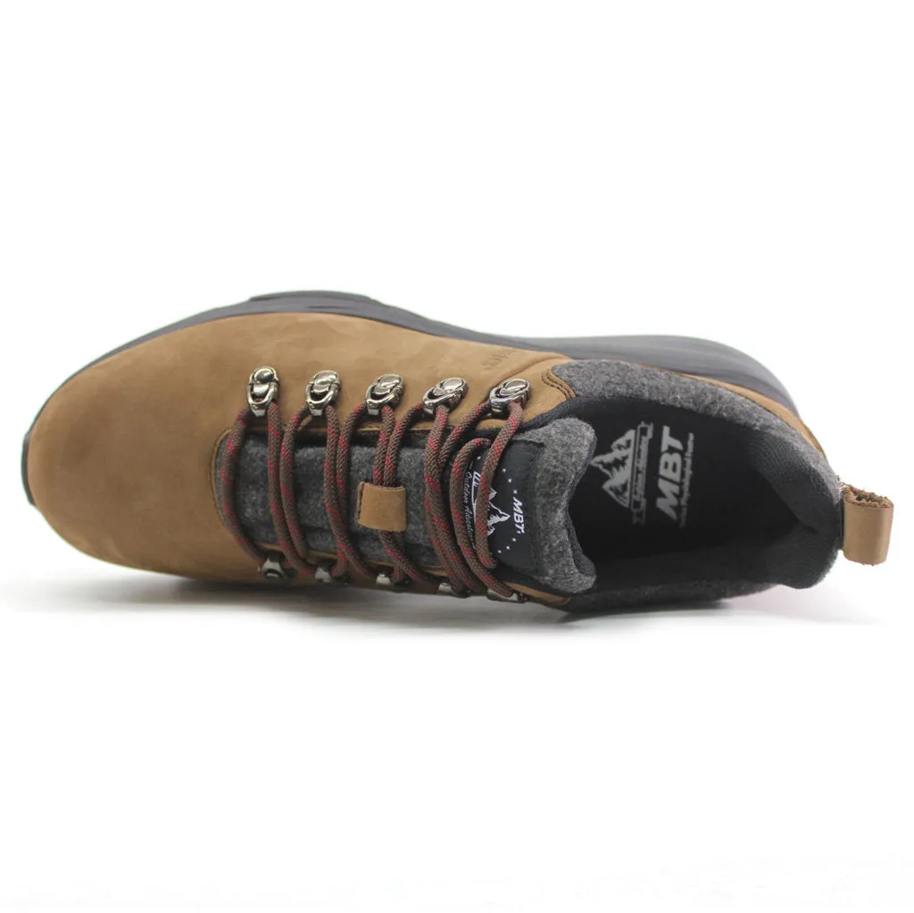 MT Alpine SYM Full Grain Leather Men's Hiking Trainers
