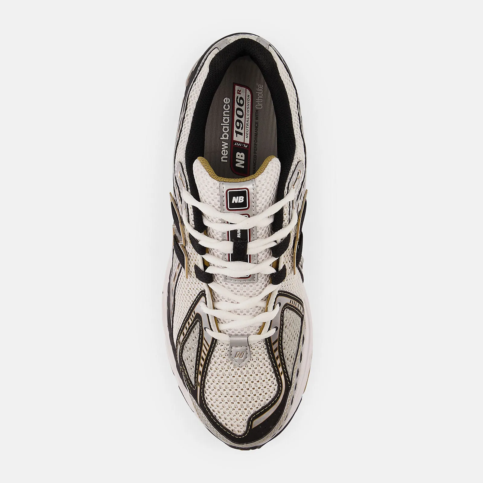 New Balance- Women's M1906RA Metallic silver with metallic gold