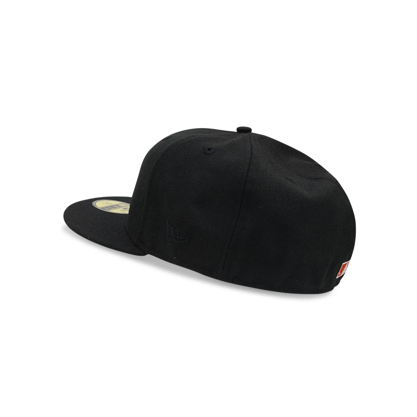New York Mets New Era 2000 World "Subway" Series Alt Black 5950 Fitted Hat Cap 70841613