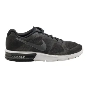 NIKE Air Max Sequent Sneaker Trainers Black Synthetic Mens UK 7.5