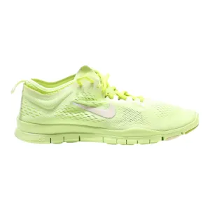 NIKE Free 5.0 Sneaker Trainers Green Synthetic Womens UK 5.5