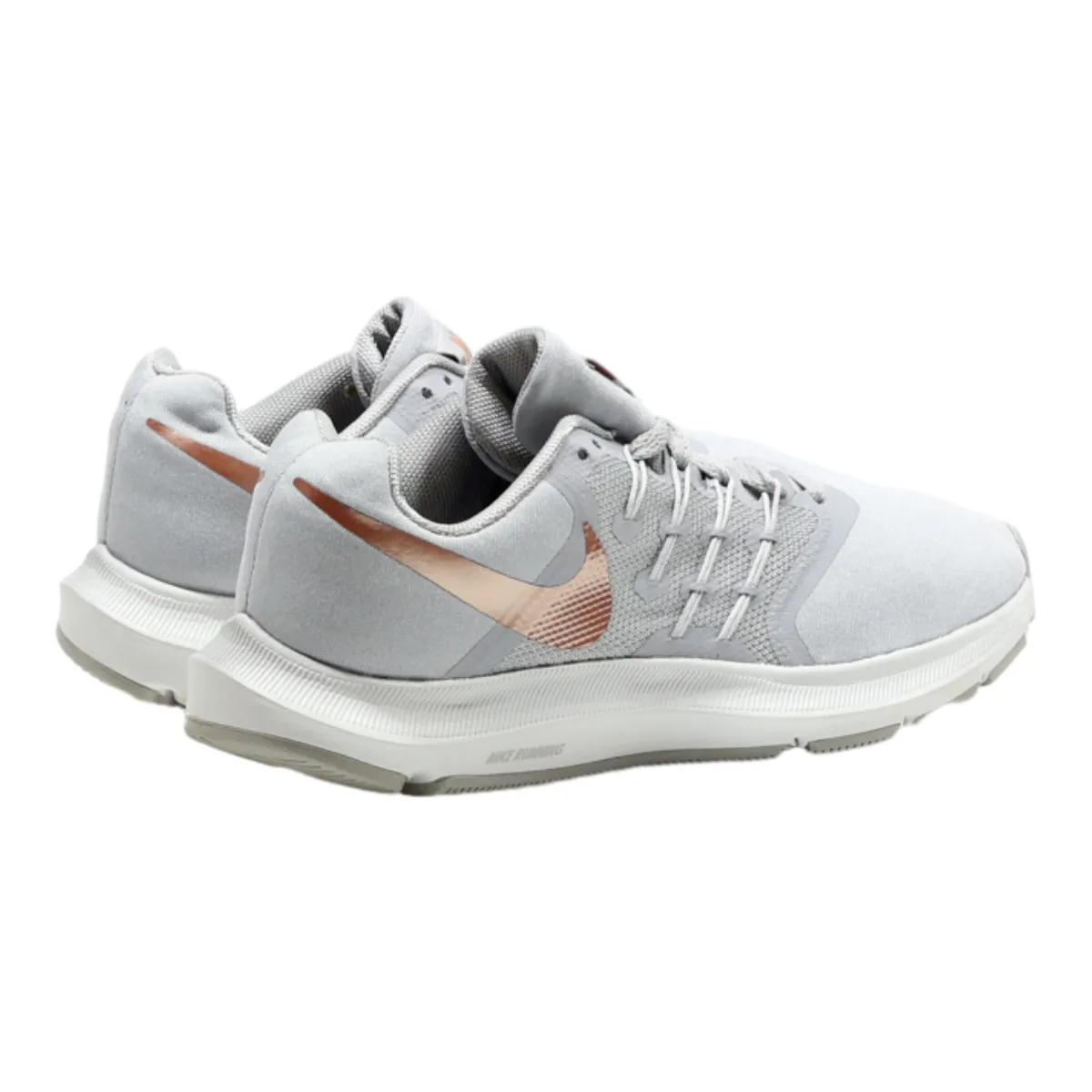 NIKE Run Swift Sneaker Trainers Grey Synthetic Womens UK 4
