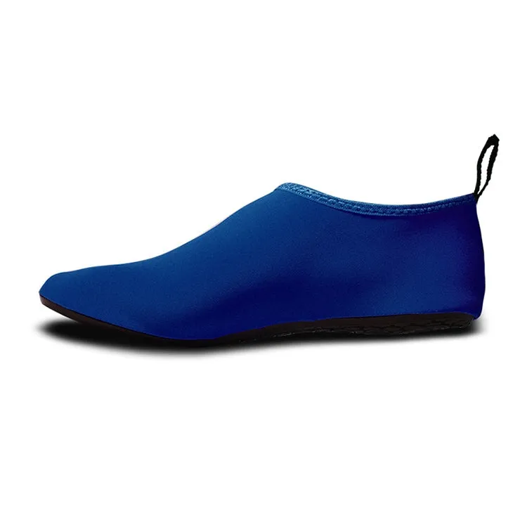 Non-slip Wear-resisting Thick Rubber Sole Diving Shoes and  Socks, One Pair, Size:XXL (Blue)