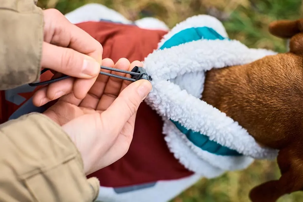 Non-stop Dogwear Trekking Fleece Jacket Grey/Wine/Teal | Buy Non-stop Dogwear Trekking Fleece Jacket Grey/Wine/Teal here | Outnorth