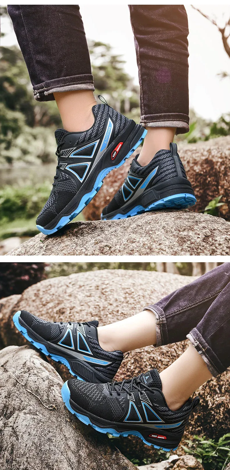 Outdoor Trekking Aqua Shoes for Women and Men
