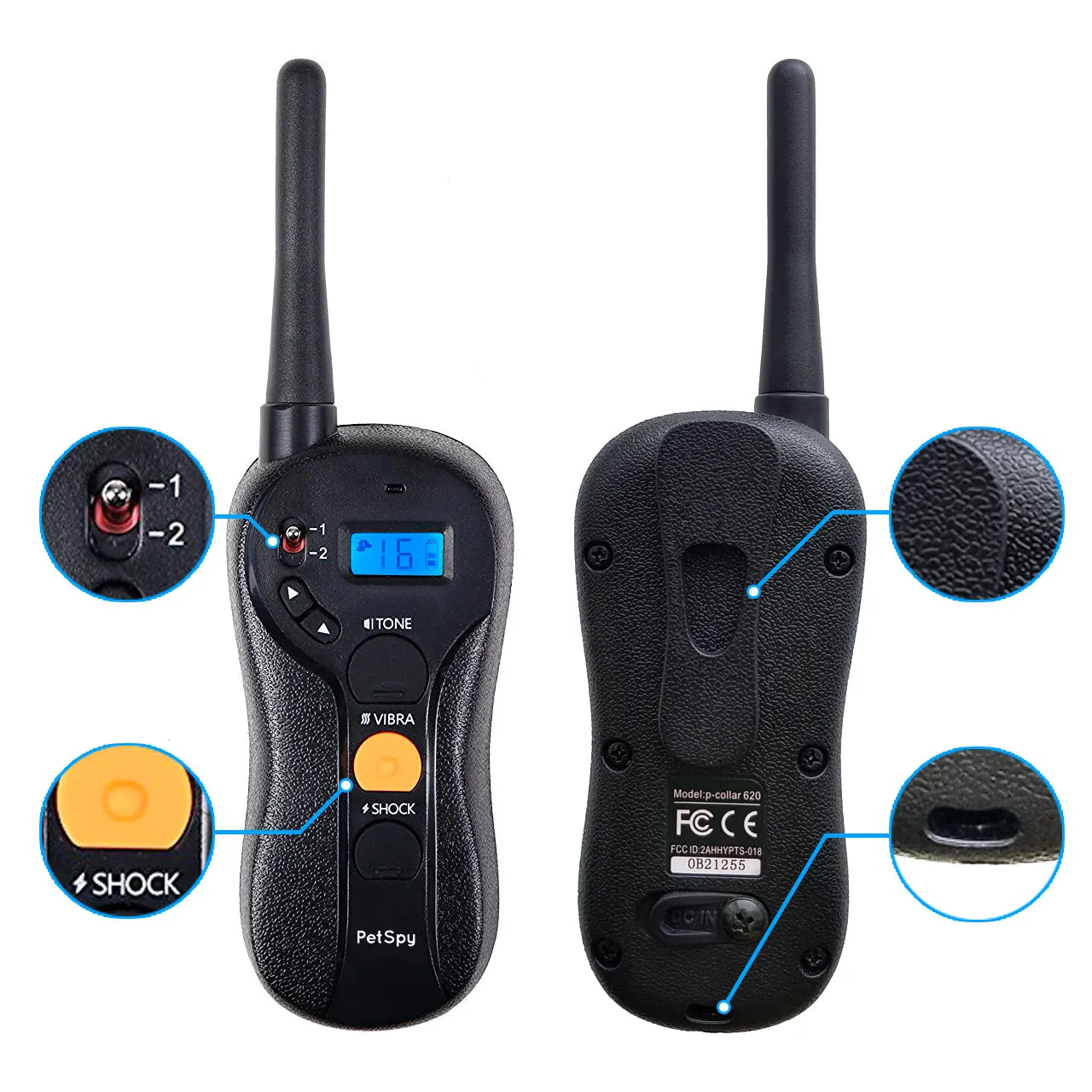 P620 Extra Petspy replacement remote transmitter