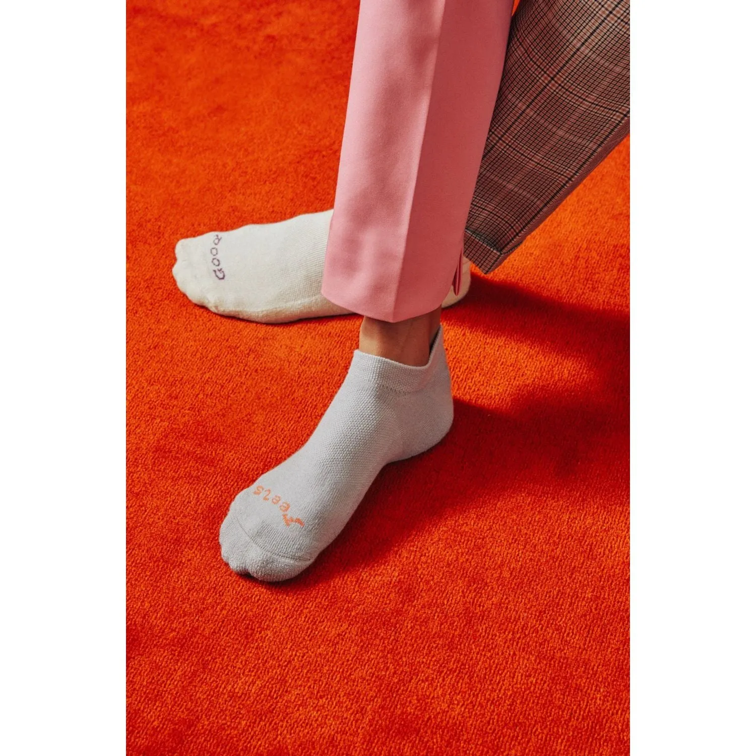 Paire Merino Wool-Blend Ankle Sock (Snow)