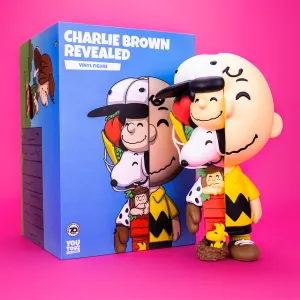 Peanuts: Charlie Brown Revealed 1ft Toy Figure by Youtooz Collectibles [DAMAGE BOX*]
