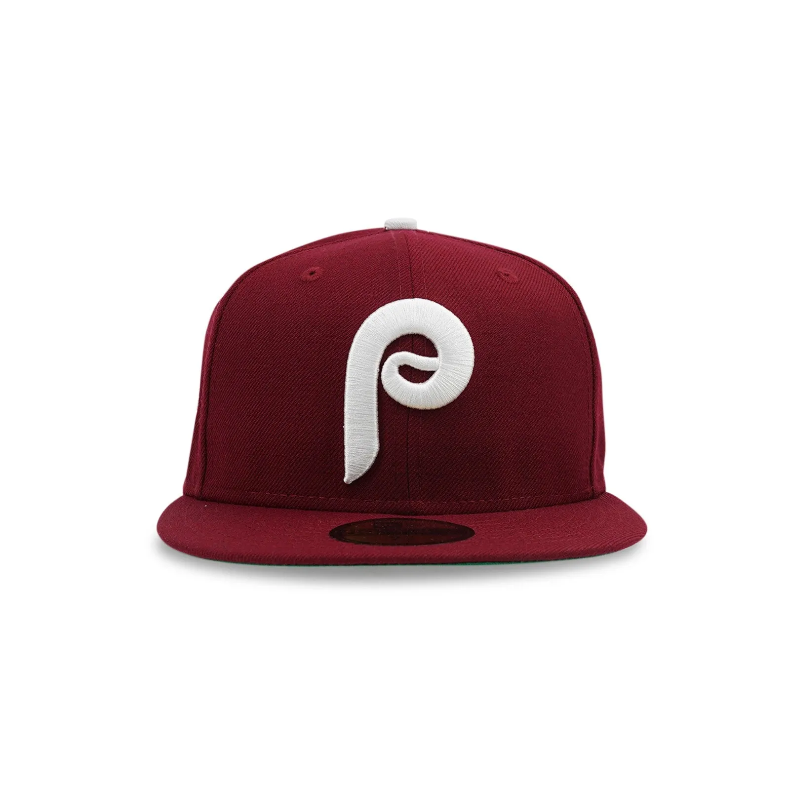Philadelphia Phillies New Era 1983 100th Anniv. Patch Maroon 5950 Fitted Hat Cap 70841622