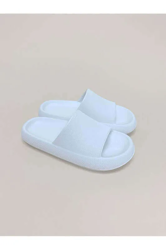 Pillow Slippers for Women | House Slides Shower Sandals | Extremely Comfy | Cushioned Thick Sole