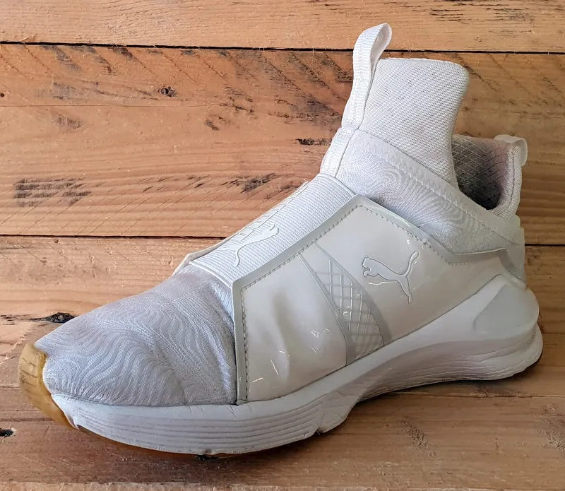 Puma Fierce Bright Mid Textile Trainers UK7.5/US10/EU41 189738 03 White