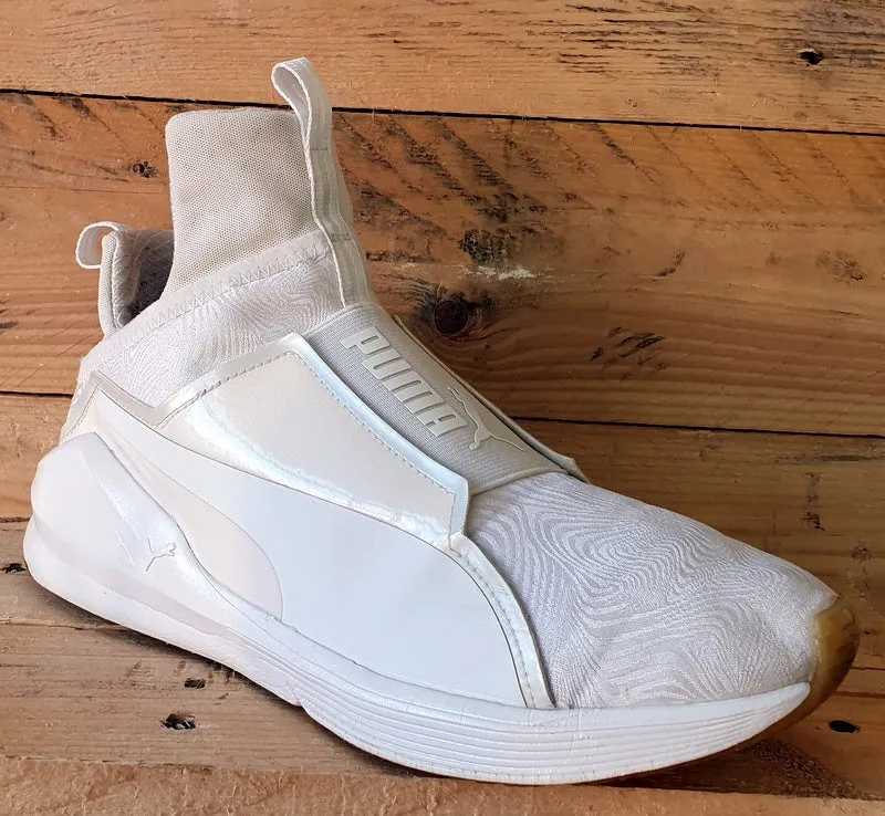 Puma Fierce Bright Mid Textile Trainers UK7.5/US10/EU41 189738 03 White