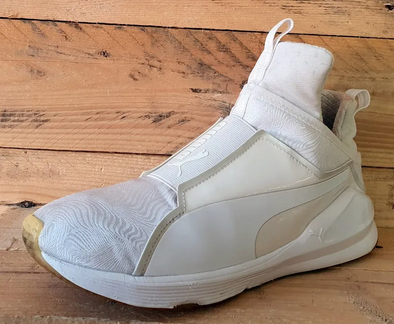 Puma Fierce Bright Mid Textile Trainers UK7.5/US10/EU41 189738 03 White