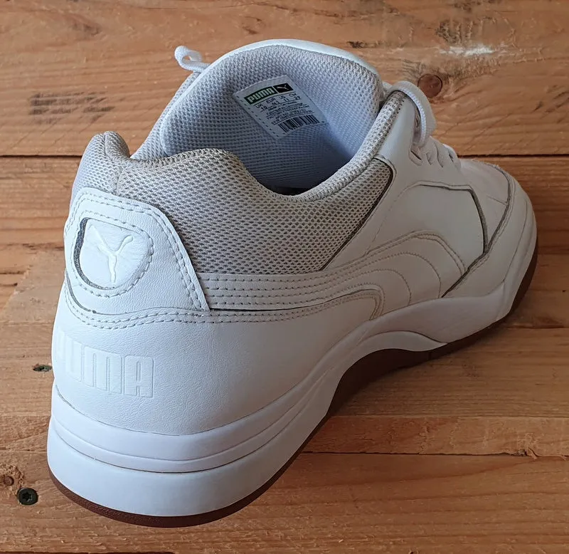 Puma Palace Guard Low Leather Trainers UK10/US11/EU44.5 370063 03 White/Gum