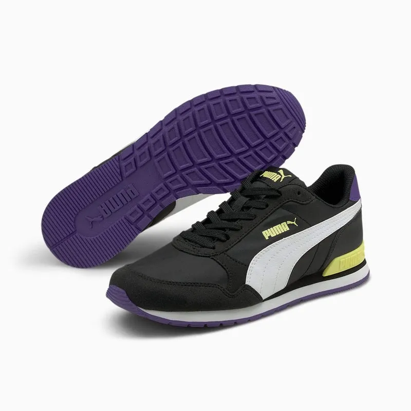 Puma ST Runner v2 - Black/White/Purple