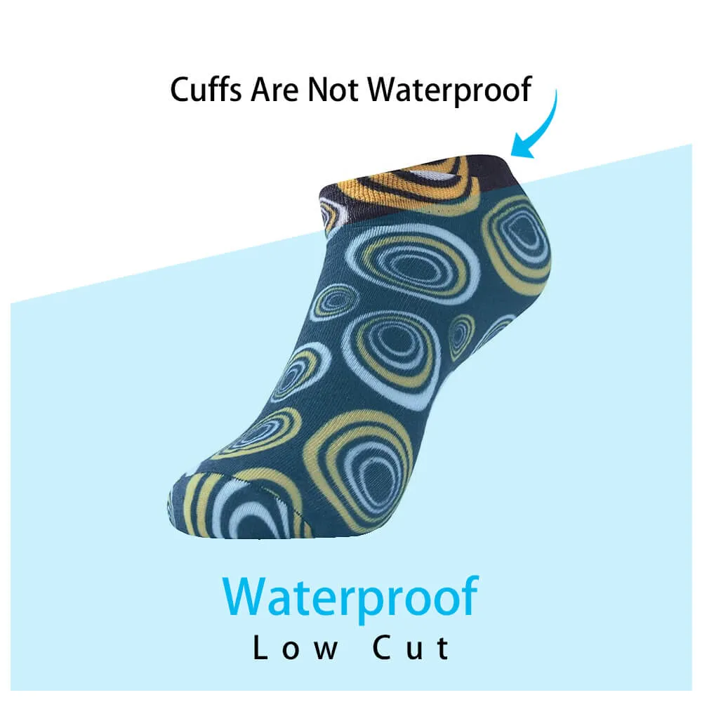 RANDY SUN 1.2oz Ultra Thin Breathable Waterproof Socks Ankle Low Cut