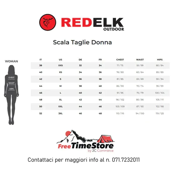REDELK SARA 3 SECONDO STRATO TECNICO DONNA IN CALDO PILE TRASPIRANTE IDEALE PER TREKKING - NUOVI ARRIVI 23/24