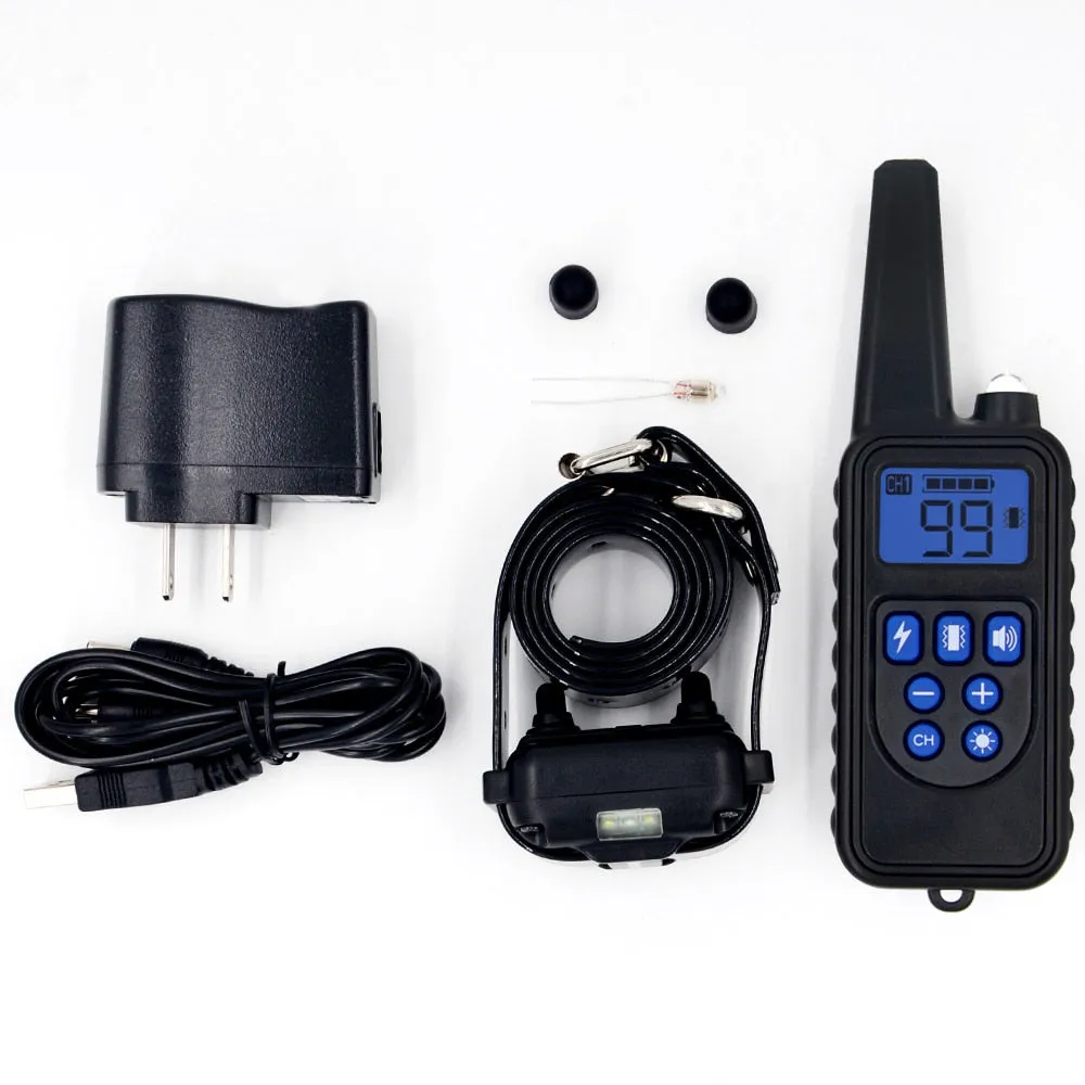 Remote Control Waterproof Dog Training E Collar T1889