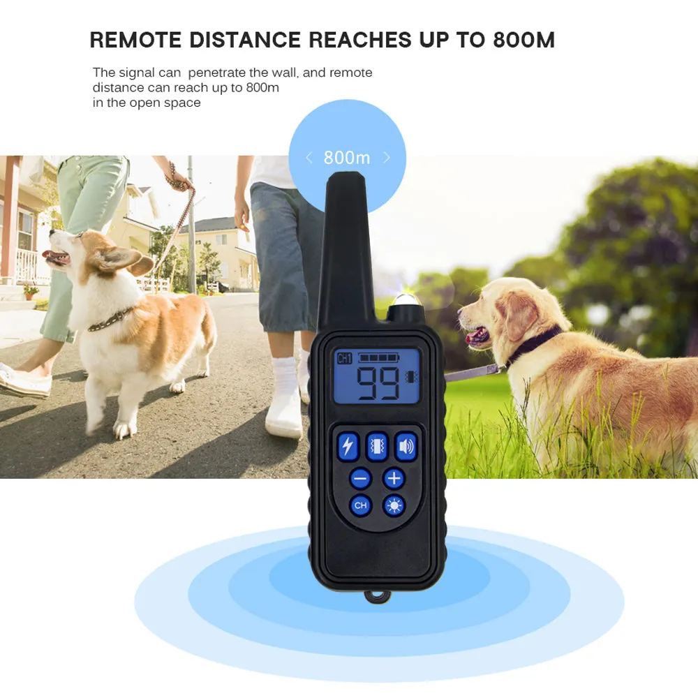 Remote Control Waterproof Dog Training E Collar T1889