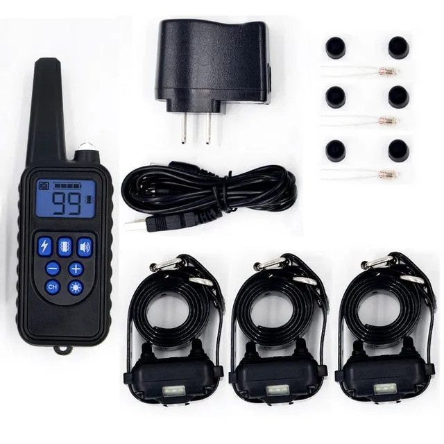 Remote Control Waterproof Dog Training E Collar T1889