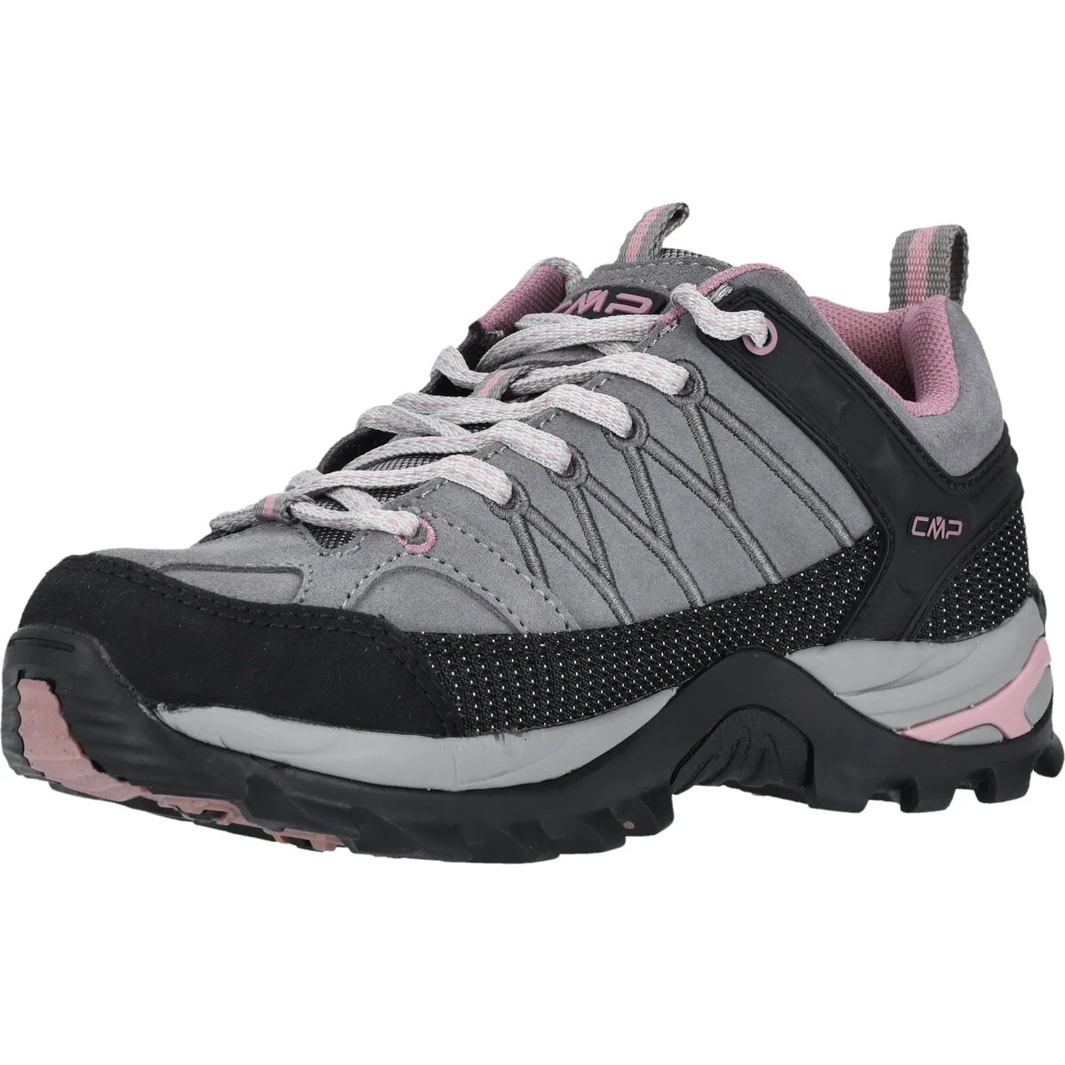 Rigel Low Wmn WP Outdoor Shoe - Cemento-Fard