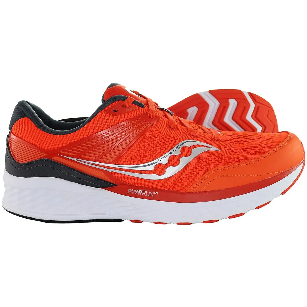 Saucony Munchen 4S Mens Orange Running Shoes
