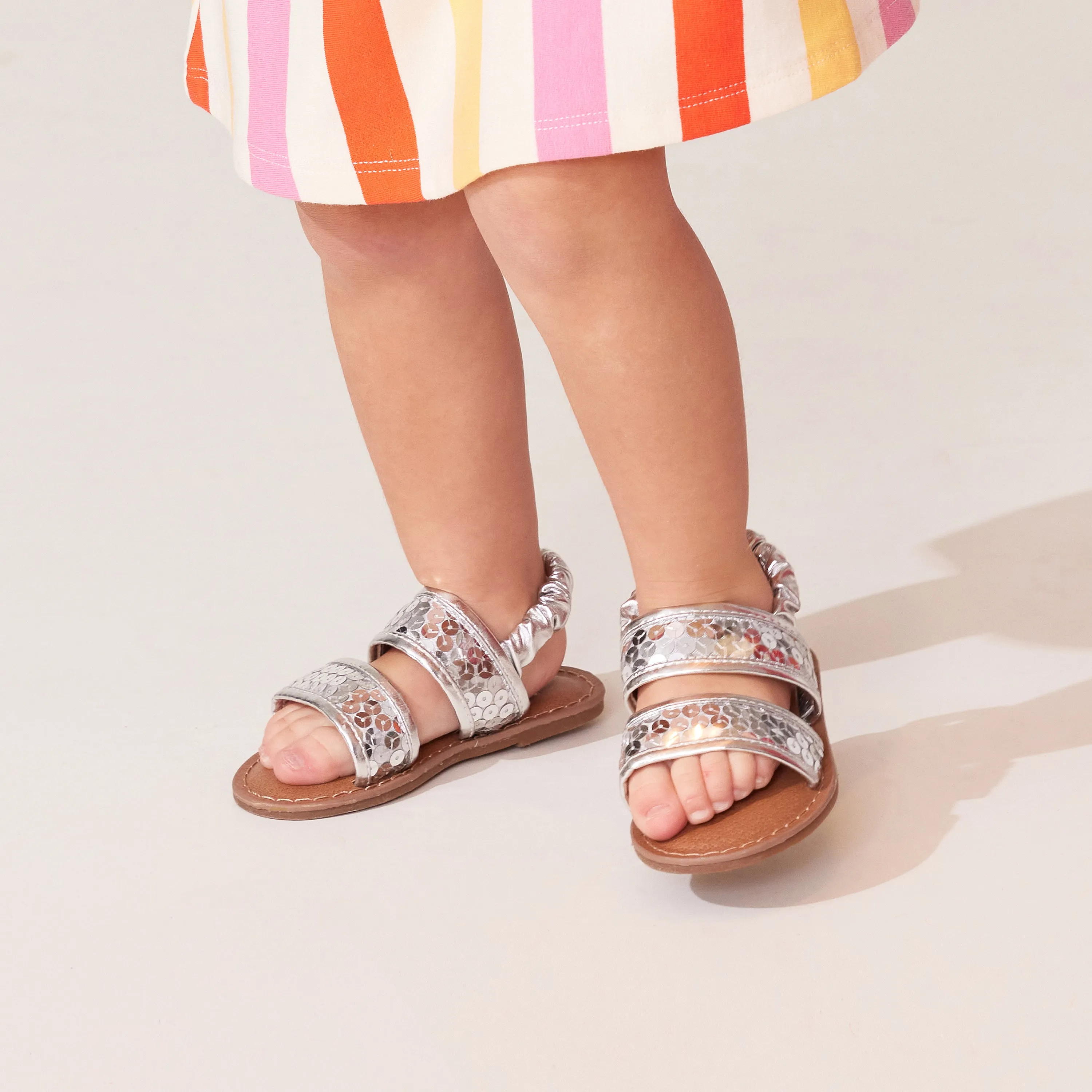 Sequin Sandal