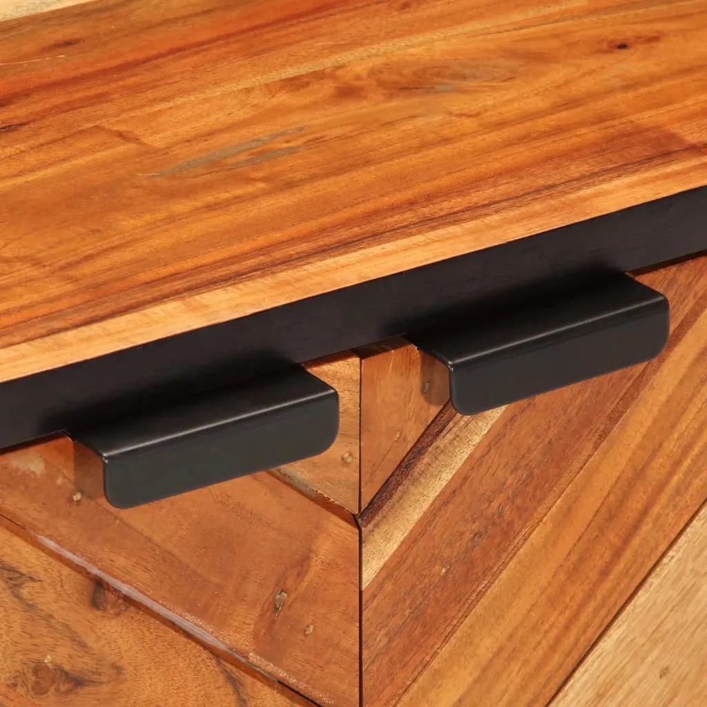 Shoe Cabinet 67x38x65 cm Solid Wood Acacia