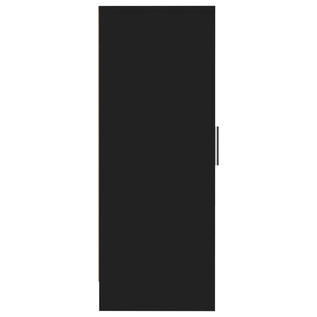 Shoe Cabinet Black 32x35x92 cm Chipboard